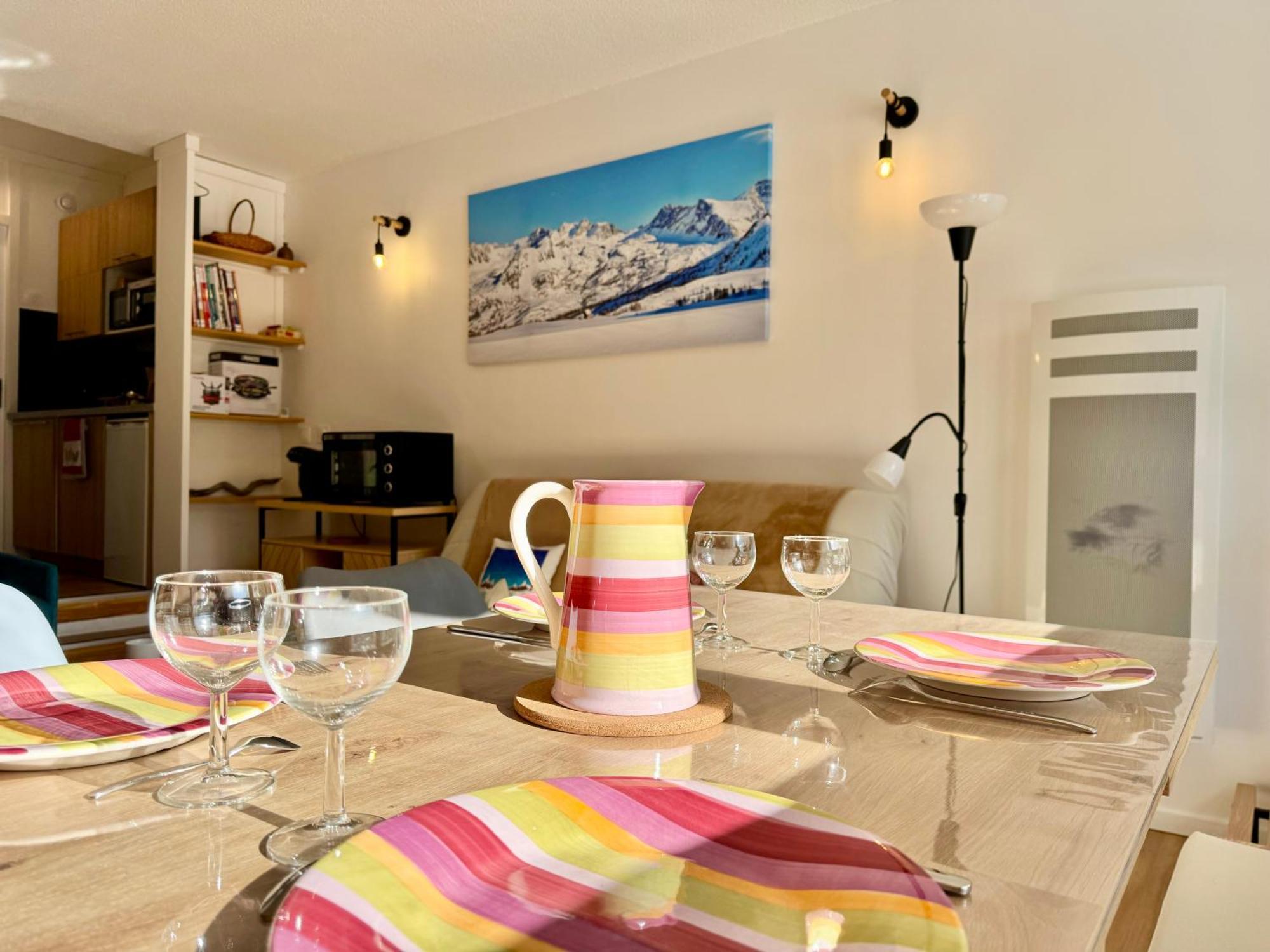 Apartamento 2 Pieces Isola 2000 - Front De Neige Exterior foto